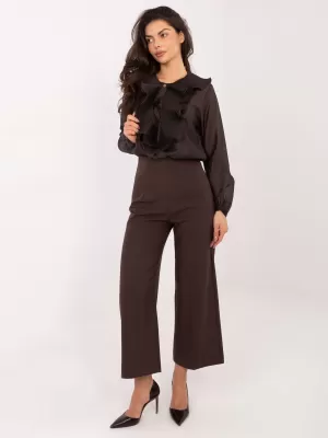 Dámská košile FACTORY PRICE IT-KS-28990.05P DARK BROWN