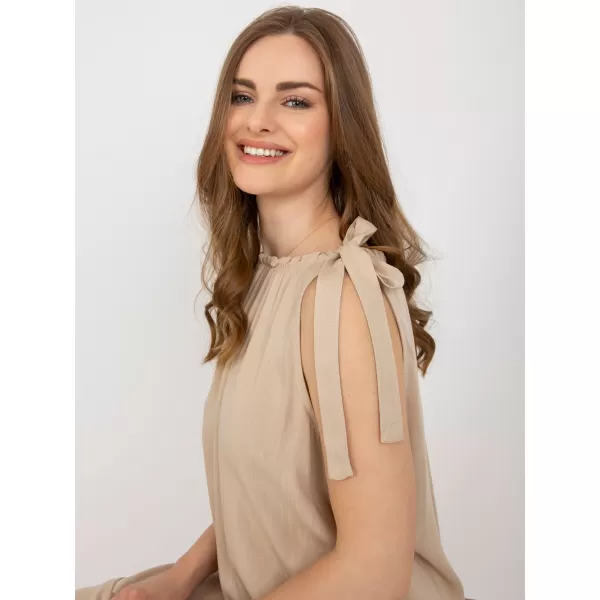  Dámské šaty OCH BELLA TW-SK-BI-89923.29 BEIGE 