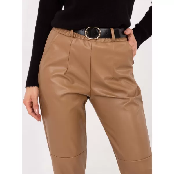  Dámské kalhoty RUE PARIS IT-SP-FL8576.06P BROWN 
