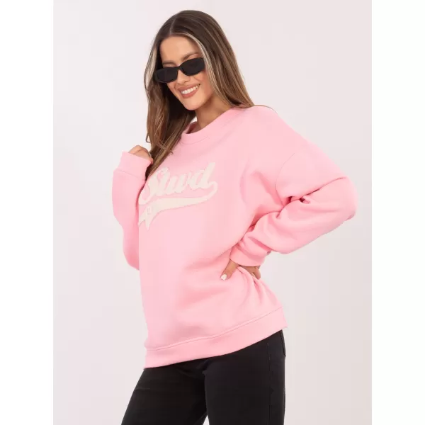  Dámská mikina RUE PARIS RV-BL-A1080.47 BRIGHT PINK 