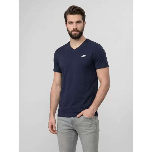  Pánské triko 4F 4FWMM00TTSHM3339 NAVY 