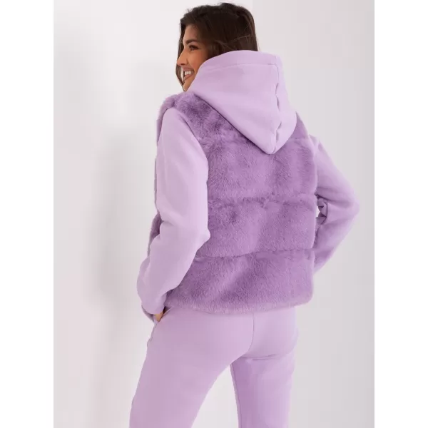  Dámská vesta WOOL FASHION ITALIA AT-KZ-2349.00P BRIGHT PURPLE 