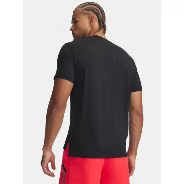  Pánské triko UNDER ARMOUR VELOCITI PRO SHORTSLEEVE 6009506-001 ČERNÁ 