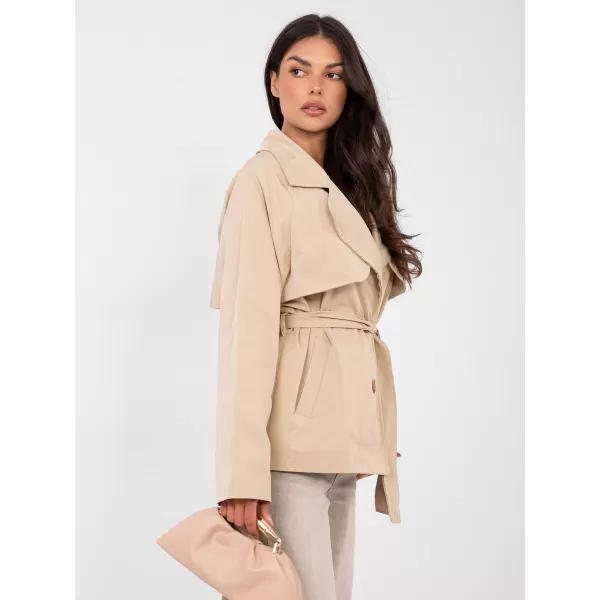  Dámský kabát RUE PARIS IT-PL-FL10069.65 CAMEL 
