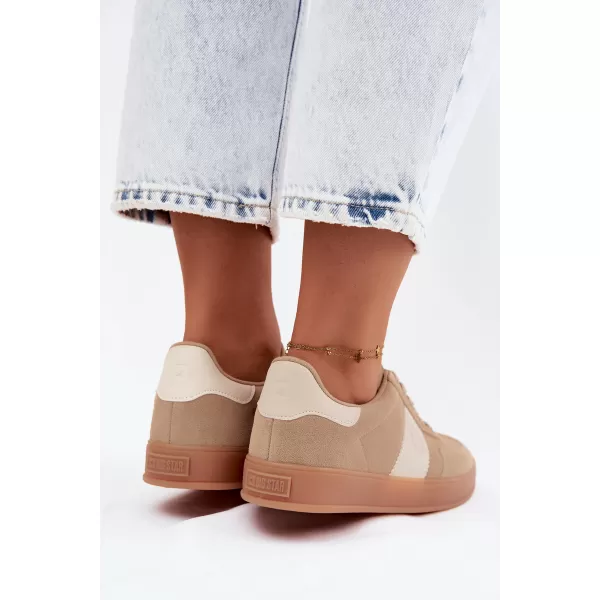  Dámské tenisky BIG STAR SHOES UU274009 BEIGE 