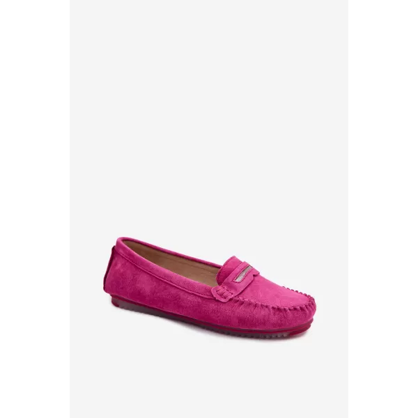  Dámské mokasíny S.BARSKI LR61-7029 FUCHSIA 