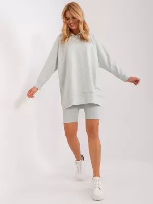 Dámský set MY RED LIPS EM-KMPL-829.70 LIGHT GREY