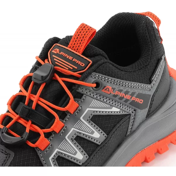 Dětské outdoorové boty ALPINE PRO GERNO BLACK 