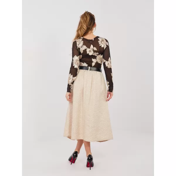  Dámská sukně RUE PARIS IT-SD-18760.69 BEIGE 