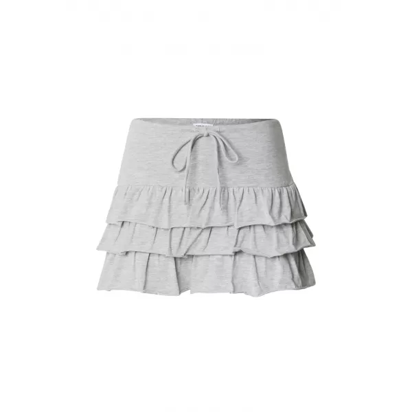  Dámská sukně URBAN CLASSICS TB7506-03061 HEATHER GREY 