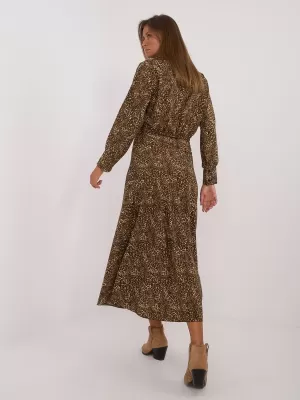 Dámský set ITALY MODA DHJ-KMPL-19586-1.53 DARK BEIGE