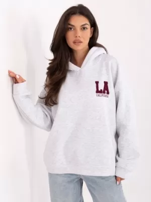 Dámská mikina FACTORY PRICE IT-BL-H2492.66 LIGHT GREY