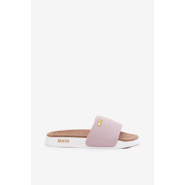  Dámské pantofle BIG STAR SHOES RR274A105 PINK 