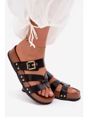 Dámské pantofle BOTO 22-382 BLACK
