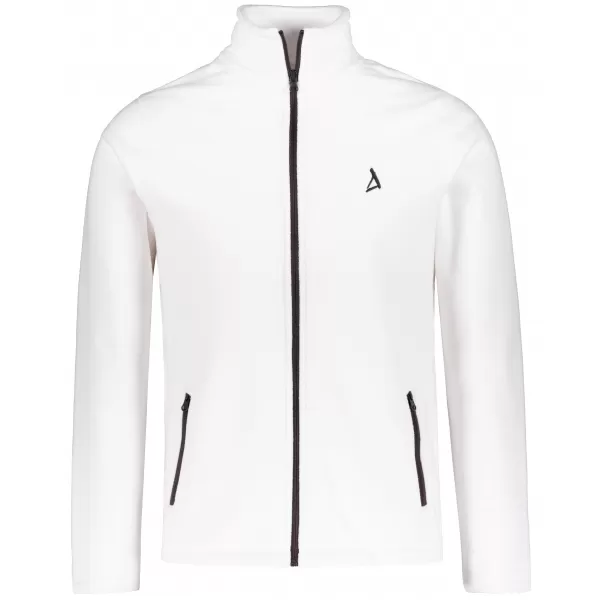  Pánská fleece mikina ALTISPORT ALM002852 BÍLÁ 