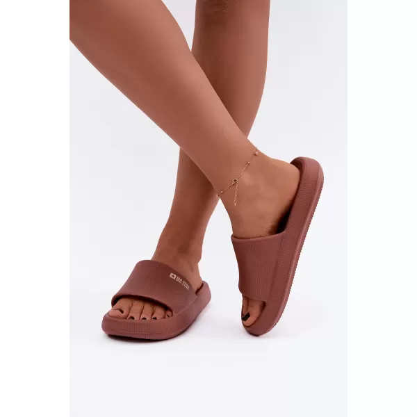  Dámské pantofle BIG STAR SHOES UU274088 SHADES OF RED 