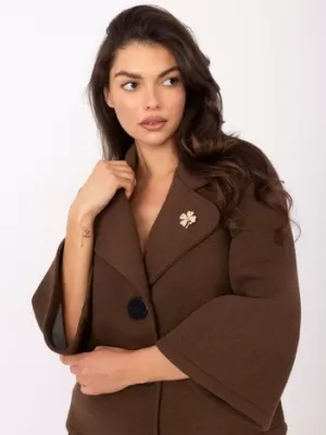 Dámská bunda RUE PARIS IT-KR-FL8159.24 BROWN