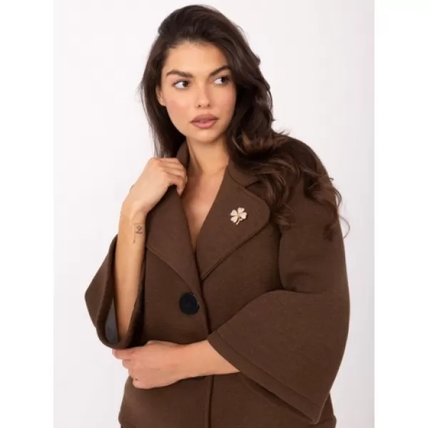  Dámská bunda RUE PARIS IT-KR-FL8159.24 BROWN 