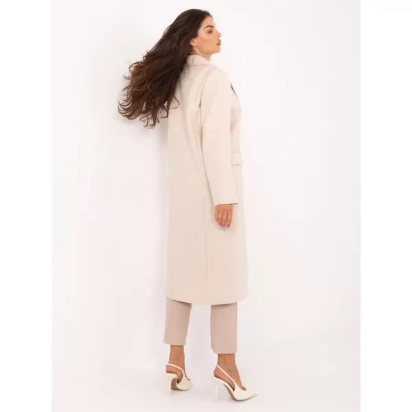  Dámský kabát FACTORY PRICE IT-PL-80320.65 LIGHT BEIGE 