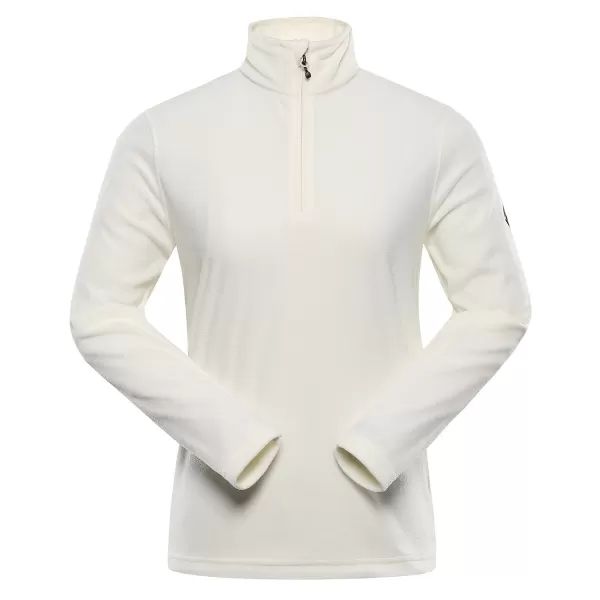  Dámská fleecová mikina ALPINE PRO WERRNA CREME 