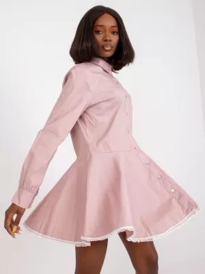 Dámské šaty ITALY MODA DHJ-SK-6801.63P BRIGHT PINK