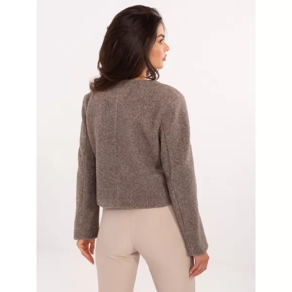 Dámská bunda RUE PARIS IT-KR-FL9586.64 DARK BEIGE 