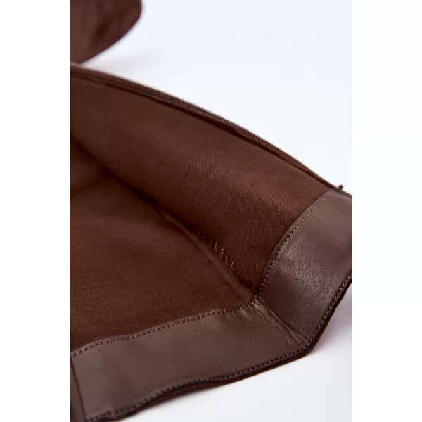  Dámské kozačky S.BARSKI HY62-8131 BROWN 