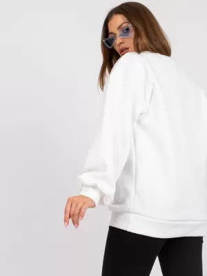 Dámská mikina EX MODA EM-BL-617-C.29X WHITE