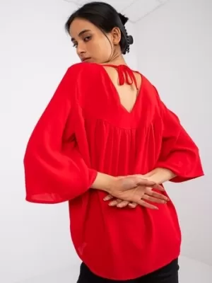 Dámská halenka RUE PARIS CHA-BZ-1701.29P RED