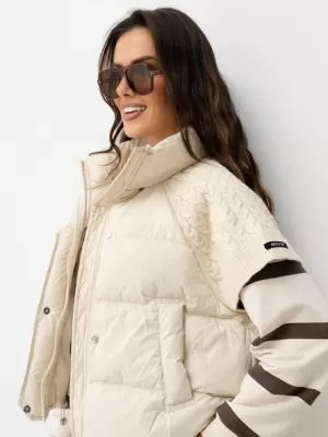 Dámská vesta FACTORY PRICE MBM-KZ-0805.99P LIGHT BEIGE