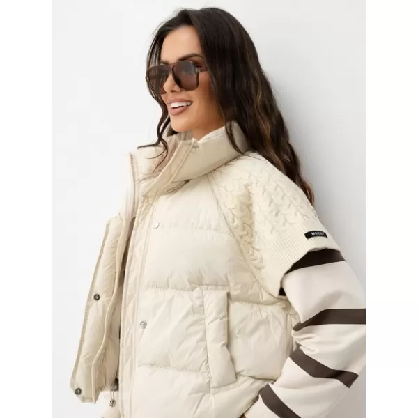  Dámská vesta FACTORY PRICE MBM-KZ-0805.99P LIGHT BEIGE 