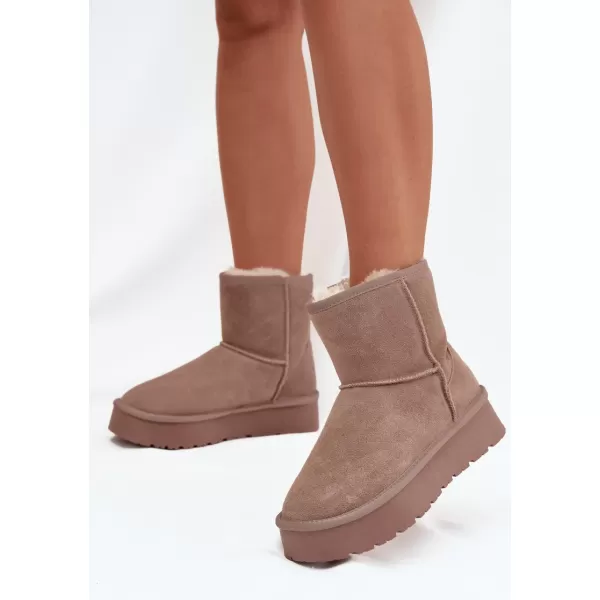  Dámské sněhule BOTO W5825 BEIGE 