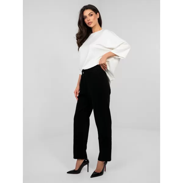  Dámské kalhoty ITALY MODA MI-SP-2689.47 BLACK 