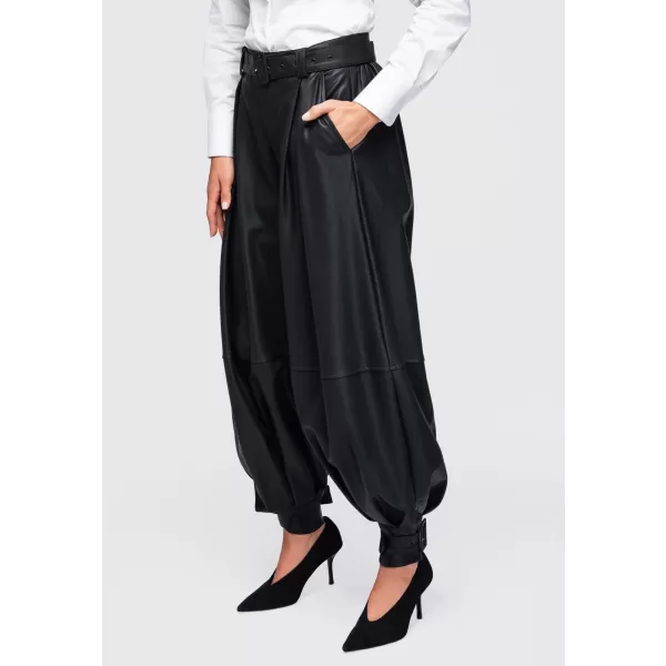  Dámské kalhoty OMBRE OW-PA-E0022 BLACK 