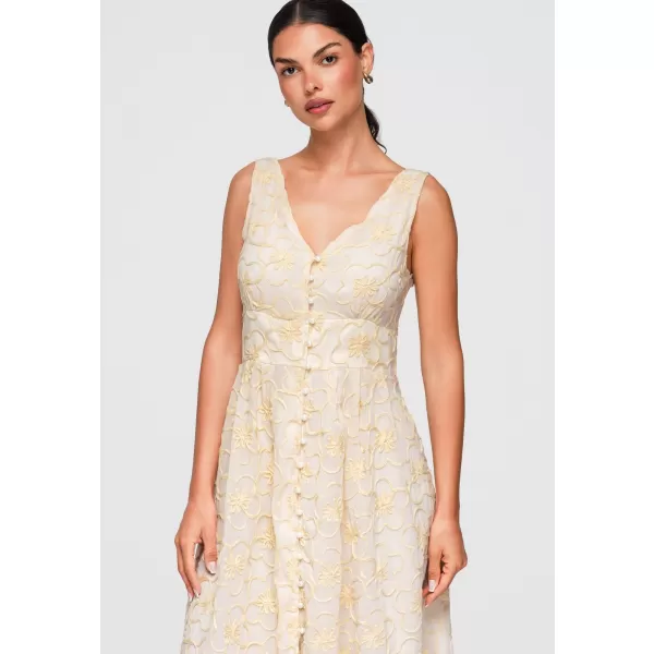  Dámské šaty OMBRE OW-DLR-E0015 BEIGE 