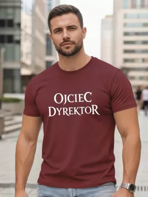 Pánské triko DSTREET BORDO