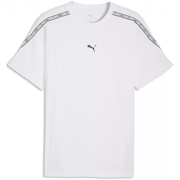  Pánské triko PUMA ESS TAPE TEE 69169302 PUMA WHITE 