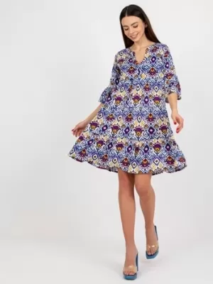 Dámské šaty SUBLEVEL D73771M30214H VIOLET