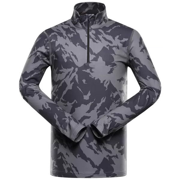  Pánské rychleschnoucí triko ALPINE PRO STANS DARK TRUE GRAY VARIANTA PC 