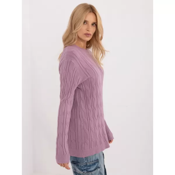  Dámský svetr WOOL FASHION ITALIA AT-SW-2343.88 VIOLET 
