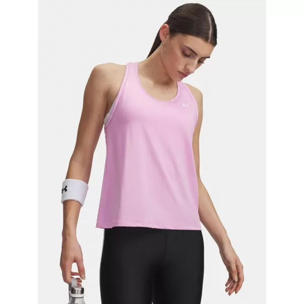  Dámské tílko UNDER ARMOUR TECH KNOCKOUT TANK 1389851-669 RŮŽOVÁ 