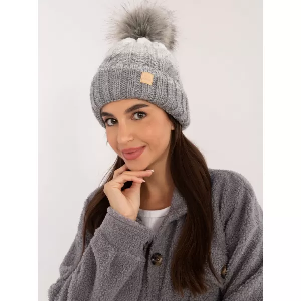  Dámská čepice RUE PARIS JK-CZ-52.31 GRAY 