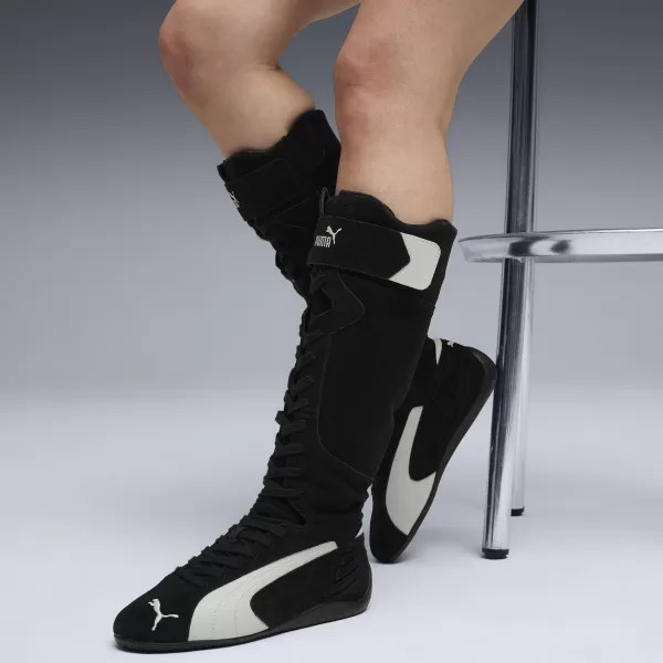  Dámské kozačky PUMA SPEEDCAT BOOT WNS 403770-01 PUMA BLACK/FROSTED IVORY 