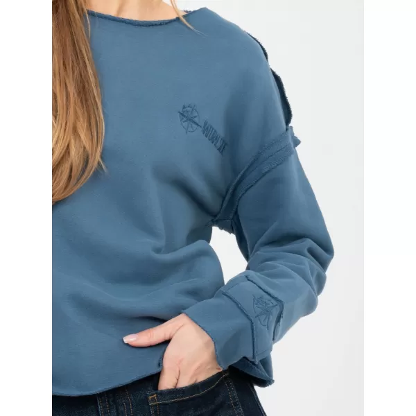  Dámská mikina FACTORY PRICE NS-BL-NS2553.16 DARK BLUE 