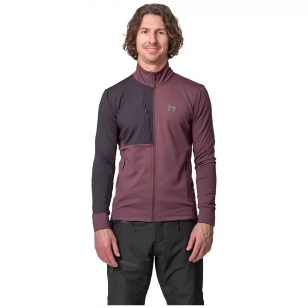  Pánská mikina HANNAH COLBY PRO RAISIN/ANTHRACITE 