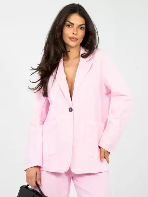 Dámská bunda RUE PARIS IT-MA-FL7703.49 BRIGHT PINK