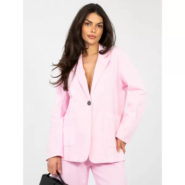  Dámská bunda RUE PARIS IT-MA-FL7703.49 BRIGHT PINK 