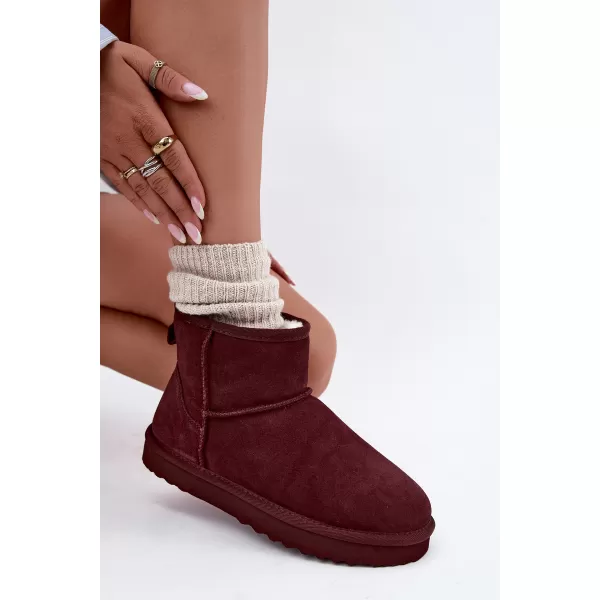  Dámské sněhule BOTO 5350 BURGUNDY 