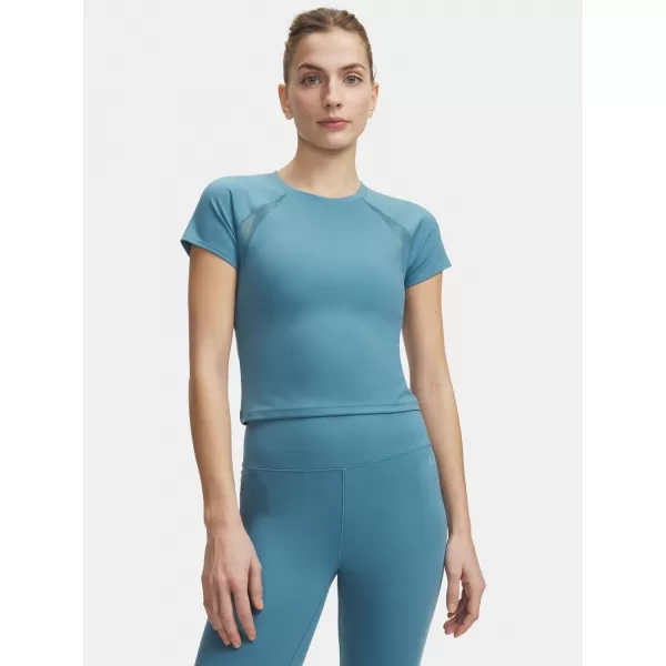  Dámské triko UNDER ARMOUR MOTION MESH SS 6011045-466 MODRÁ 