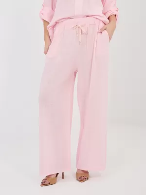 Dámské kalhoty ITALY MODA IT-SP-2873.02 BRIGHT PINK